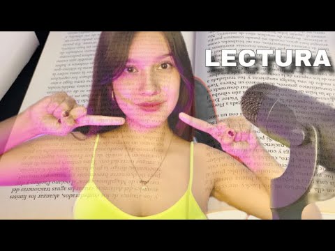 ASMR/ 🍃Lectura susurrada🍃 / Asmr LRM