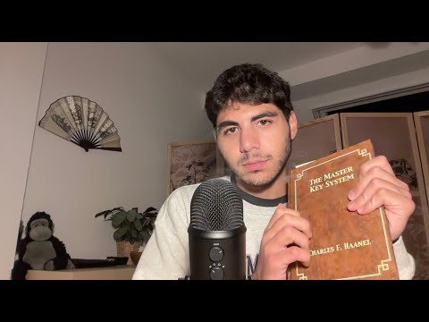 ASMR No Talking - Book Tapping & Relaxing Incense Lighting