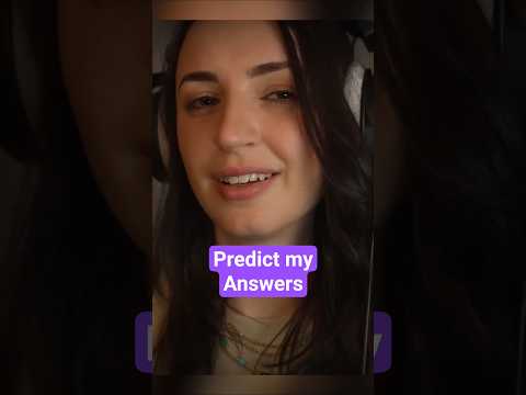 ASMR - Can we get the SAME answers? #shorts