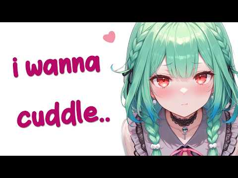 "Can I Hold You..?" 💚 Your Shy Roommate Cuddles You To Sleep After A Long Day [F4M] [ASMR RP]