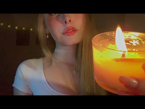 ASMR ~ quiet night care // mouth sounds ⋆₊🕯️