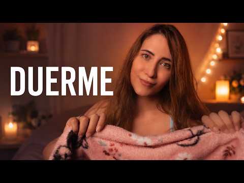 ASMR ATENCIÓN PERSONAL MUY CERCA 😴 Te Cuido Hasta que Te Duermas | ASMR Español