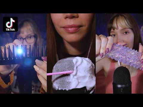 ASMR | Tous les meilleurs triggers pour dormir ☁️ compilation tiktok