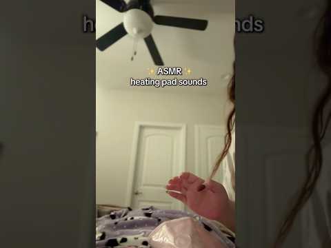 ASMR satisfying heating pad sounds only - #asmr #asmrperls #asmrsounds