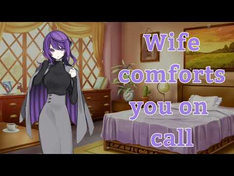 {Asmr} Your caring wife misses you [phone call] [romance] [comfort] [f4m]