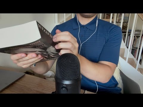 my boyfriend tries ASMR (you WILL tingle) 𑣲⋆👱🏼‍♂️🩵