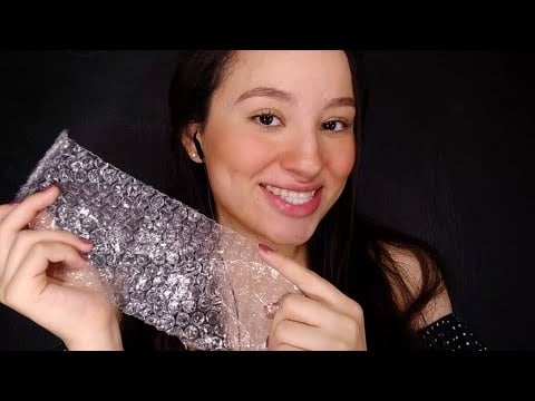 ASMR Español | SONIDOS CON PAPEL DE BURBUJAS