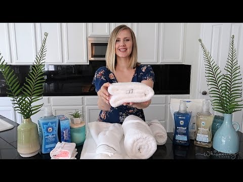 ~• Relaxing Towel Folding Tutorial •~ ASMR • Soft Spoken