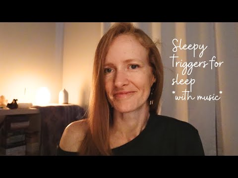 ASMR *Sleepy & Gentle* Bedtime Triggers with Binaural Music, affirmations, and layered sounds