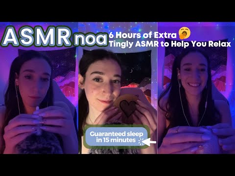 Affirmations, Energy Rain, Personal Attention+ | 6 HOURS ASMR for sleep & relaxation 💕| live #203