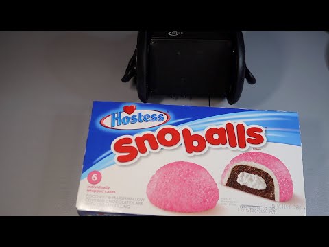 Fist Time My Sister Ask For Forgiveness Hostess Snoballs ASMR Eating Sounds