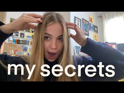 Telling you my deepest darkest fakest secrets - ASMR