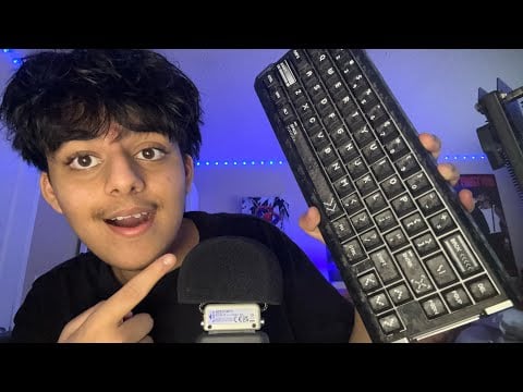 ASMR With A Carbon Fiber Keyboard!? (Attack Shark R68 HE)