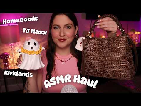 ASMR Shopping Haul 🍉 TJ Maxx, HomeGoods, & Kirklands ☀️
