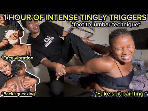 WARNING⚠️‼️:THIS 1 HOUR OF ASMR WILL KNOCK YOU OUT IN MINUTES (FAST&AGGRESSIVE THAI BODY METHOD )