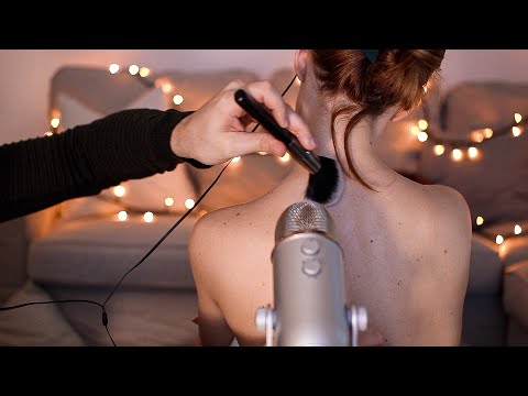 asmr col mio fidanzato | back tracing, whispering, hand movements