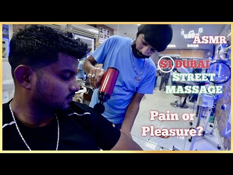 ASMR | $1 Gun Head Massage In Dubai 🇦🇪