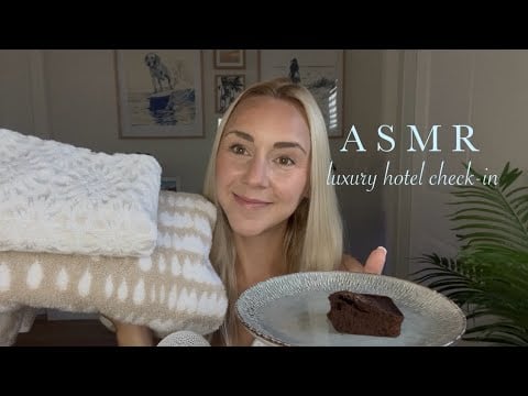 ASMR Beachy Boutique Hotel Roleplay 🌴✈️☀️ (checking you in to your 5-star luxury resort)