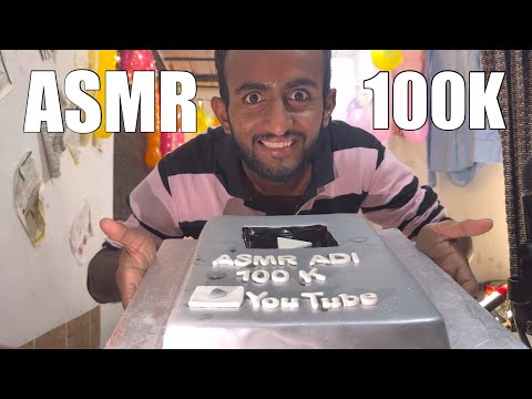 ASMR 100K Subscribers Celebration 🎉 | Thanks Buddies 🥰