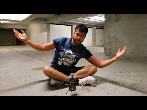 Faire un ASMR dans un GARAGE SOUTERRAIN