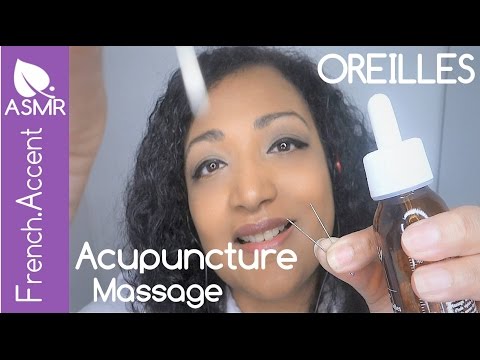 [ASMR français] Clinic des oreilles ASMR massage acupuncture exam ear cleaning