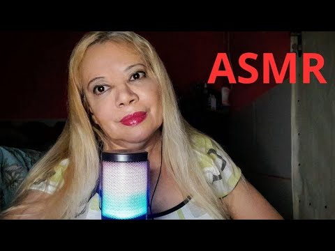 ASMR  Mostrando  minha  bolsa  para vocês.  😴😴
