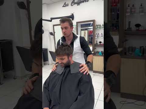 Asmr coiffeur ! T’aimerais un coiffeur comme ça ? #asmr