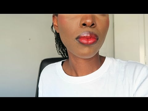 This Lips are Irresistible | Red Lipstick Application With Black Liner