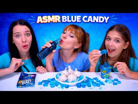 ASMR Big Medium Small Spoon VS Blue Candy Best Compilation