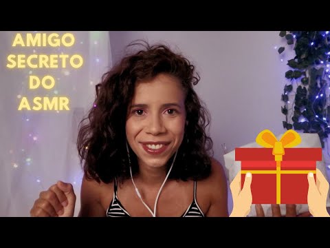 AMIGO SUSSURRO - O amigo Secreto do ASMR 🎁 - QUEM ME TIROU?