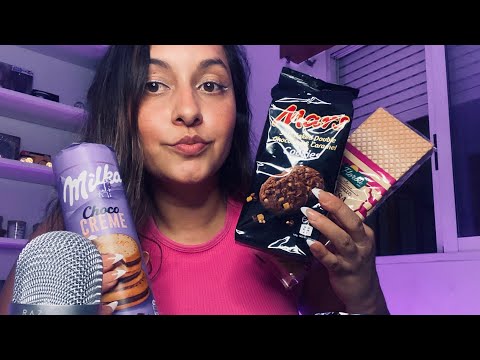ASMR ✨ COMIENDO GALLETAS DEL SUPERMERCADO 🤎🍪 (FAIL, NO ME GUSTARON TANTO) 🙃♥️