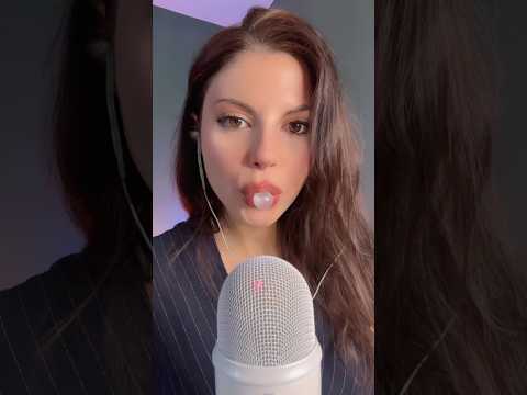ASMR Bubble Gum: Entspannende Kaugummiblasen-Sounds 🔊 #asmr  #BubbleGumASMR