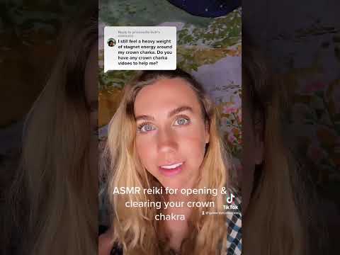 ASMR reiki for your crown chakra