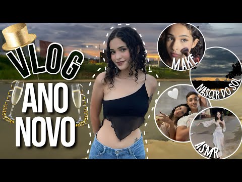 ASMR VLOG | ANO NOVO + arrume-se comigo 🥂