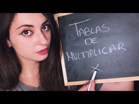 ASMR roleplay profesora te da clases 👩🏻‍🏫