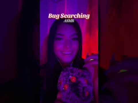 Bug Searching ASMR (🐞hair clips!) #relax #visualtingle #mouthsounds #tingles #triggersforsleep