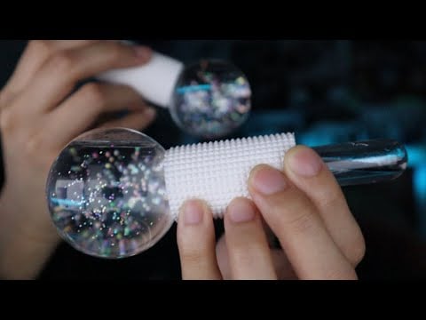 ASMR random trigger assortment | water coolers, tuning fork, plastic cups, & more!