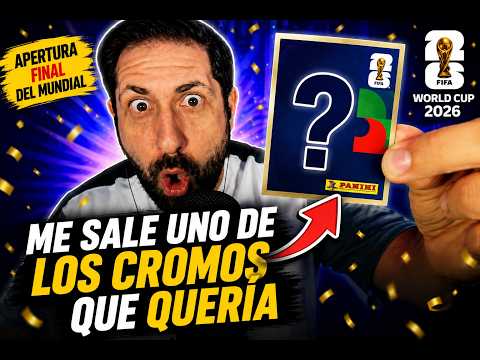 ASMR | 😱 ¡ME SALE UNO DE LOS CROMOS QUE QUERÍA! | Mundial 2026