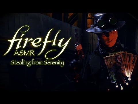 Firefly ASMR | Stealing from Serenity (Counting Money, Mechanical Sounds, Light Triggers)