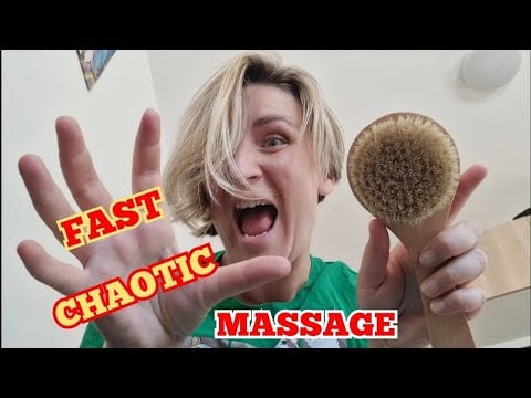 ASMR FAST & AGGRESSIVE CHAOTIC MASSAGE | LOFI BEATS