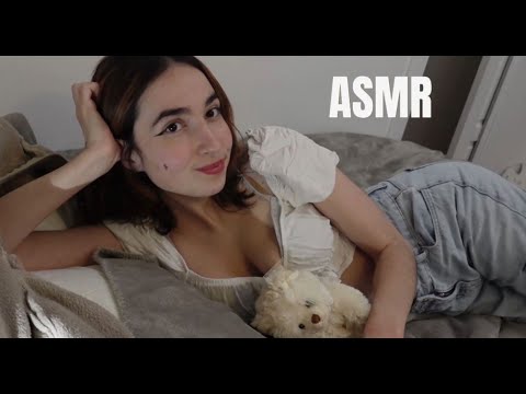 ASMR ❤️ Dormimos Juntos? ࿔*:･ Te HABLO SUAVE  ❤️y CERCA hasta que Te DUERMAS profundamente