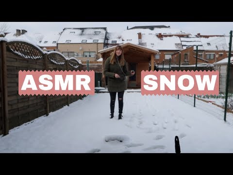 ASMR Walking In The Snow