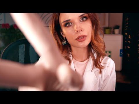 ASMR Cranial Nerve Exam - ⚡Super UNPREDICTABLE ✨