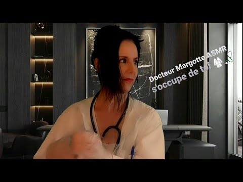 Asmr français "Roleplay médical " Docteur Margotte asmr, s'occupe de toi 🩺🥼👩‍⚕️