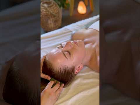 The sleepiest ASMR Gua sha moment #asmr #relax #massagetherapy