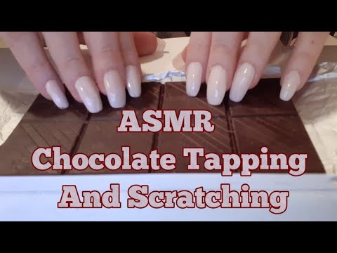 ASMR Chocolate Tapping And Scratching(No Talking)Lo-fi