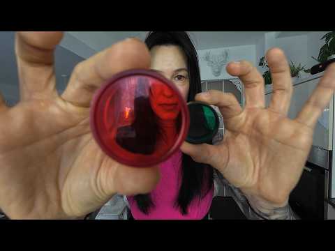 coloring, touching, tracing asmr