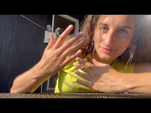 Lofi ASMR Outdoors – Setting & Breaking the Pattern (Hand Motions, Snapping, Finger Flutters)