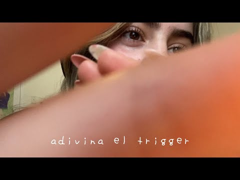 asmr adivina el trigger raro