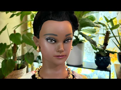 ASMR | Hair & Makeup | Afro Hairstyling Tutorial - Perfectionist - Hair Fixing - Finishing Touches 🙈